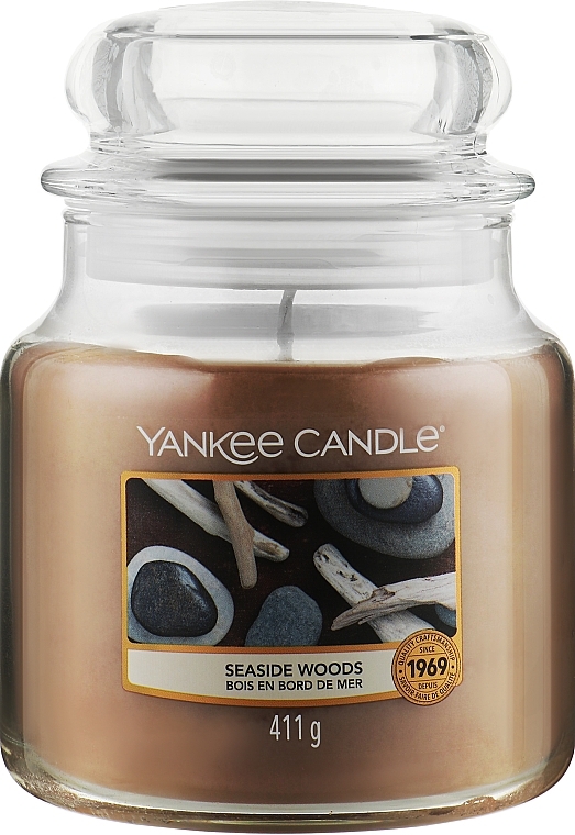 Scented Candle in Jar - Yankee Candle Seaside Woods — photo N1