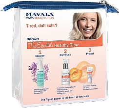 Set - Mavala The Essentials Healthy Glow (foam/50ml + ser/30ml + cr/5ml + bag/1pc) — photo N29