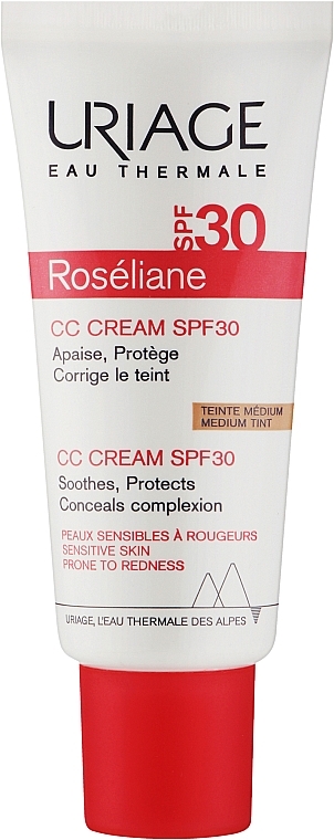 Correcting CC Cream - Uriage Roseliane Medium Tint CC Cream SPF 30 — photo N9