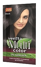 Fragrances, Perfumes, Cosmetics Color Shampoo - Venita Multi Color (1.0 Black)