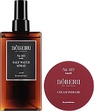 Set - Noberu Of Sweden Styling (hair/pomade/80 ml + hair/spray/200 ml) — photo N2