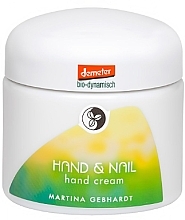 Fragrances, Perfumes, Cosmetics Hand & Nail Cream - Martina Gebhardt Hand & Nail Hand Cream