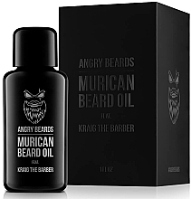 Beard Oil - Angry Beards Murican Beard Oil — photo N1