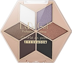 Eye Makeup Palette - DoDo Girl Gentle As Petals Eyeshadow Palette — photo N3