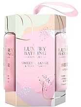 Fragrances, Perfumes, Cosmetics Set - Grace Cole The Luxury Bathing (b/wash/100ml + b/lot/100ml + sponge/1pc)