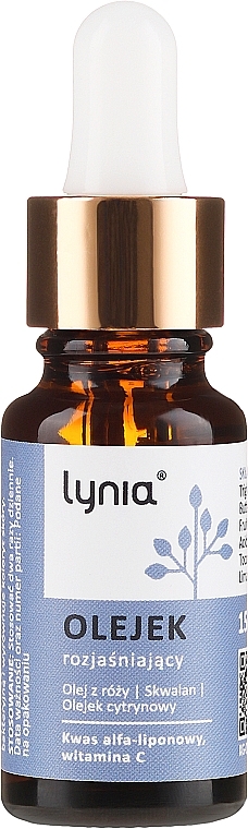 Face Oil "Brightening" - Lynia — photo N1