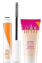 Fragrances, Perfumes, Cosmetics Makeup Set - Avon Color Trend Medium (mascara/7ml + BB/cr/30ml)