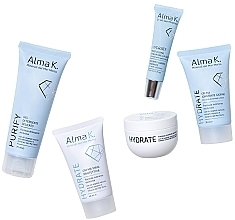 Set - Alma K. Skin Besties (cleans/gel/75 ml + lip/balm/8 ml + body/butter/50 ml + f/cr/30 ml + h/cr/40 ml) — photo N4