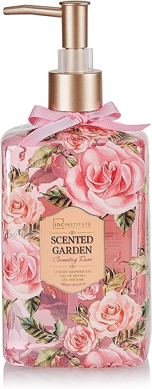 Rose Shower Gel - IDC Institute Scented Garden Shower Gel Country Rose — photo N1