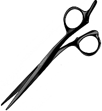 Fragrances, Perfumes, Cosmetics Straight Hairdressing Scissors 9044, 15.24 cm, black - Tondeo Zentao Black Offset 6"