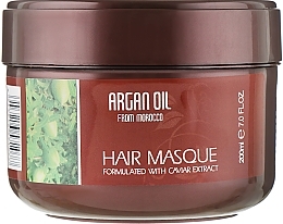 Caviar Extract Hair Mask - Clever Hair Cosmetics Morocco Argan Oil Mask — photo N8