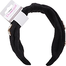 Fragrances, Perfumes, Cosmetics Hair Hoop, FA-5661, black with stones - Donegal