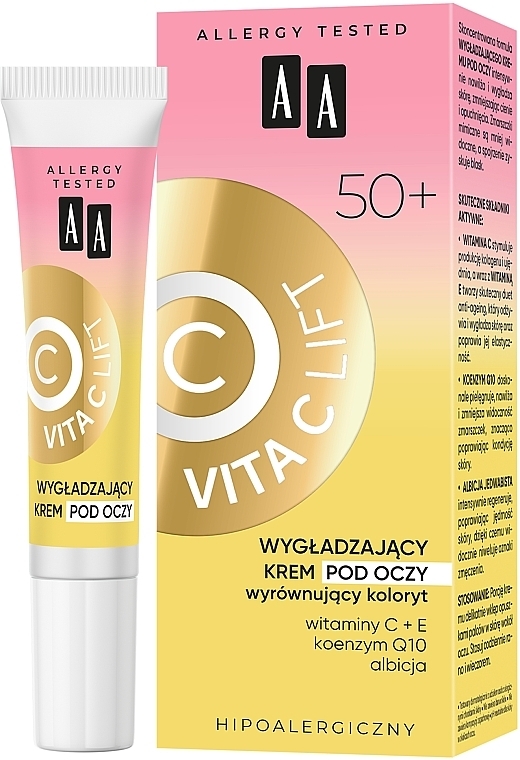 Smoothing Eye Cream 50+ - AA Vita C Lift Smoothing Eye Cream — photo N5