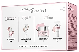 Set - Anne Moller Stimulage Glowing And Firming Ritual Set (d/cr/50ml + n/cr/15ml + eye/cr/5ml + ser/5ml) — photo N2