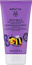 Fragrances, Perfumes, Cosmetics Gentle Blueberry Conditioner for Kids - Apivita Mini Bees Gentle Kids Conditioner