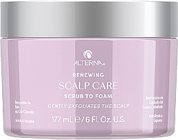 Fragrances, Perfumes, Cosmetics Foaming Scalp Scrub - Alterna Renewing Scalp Care Scrub To Foam