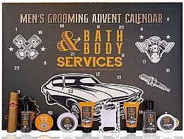 Fragrances, Perfumes, Cosmetics Set - Accentra For Men Bath & Body Services Advent Calendar