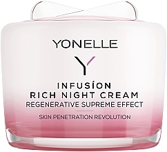 Fragrances, Perfumes, Cosmetics Night Face and Neck Cream - Yonelle Infusion Rich Night Cream