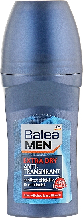 Roll-On Antiperspirant "Extra" - Balea Men Extra Dry Anti-Transpirant — photo N2