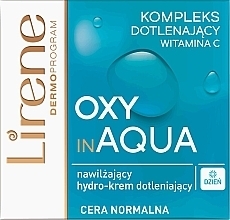 Fragrances, Perfumes, Cosmetics Moisturizing Day Cream for Face - Lirene Dermo Program Oxy In Aqua Vitamin C