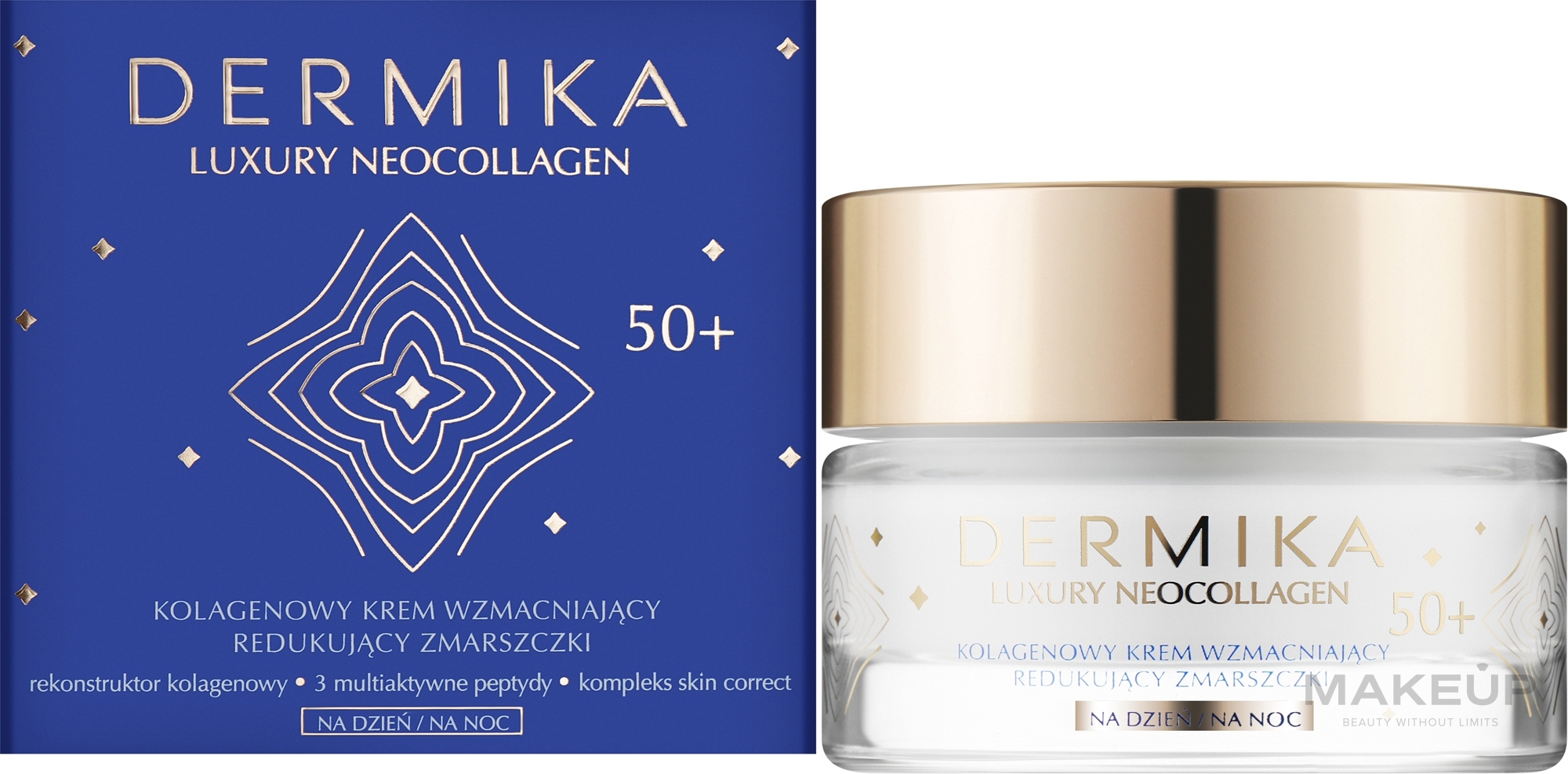 Anti-Wrinkle Cream - Dermika Neocollagen Cream +50 — photo 50 ml