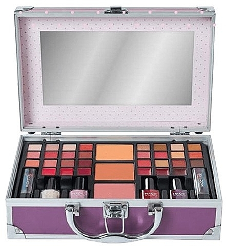 Makeup Kit in Case, 43 products - Magic Studio Pin Up The Perfect Beauty Secret Case — photo N1