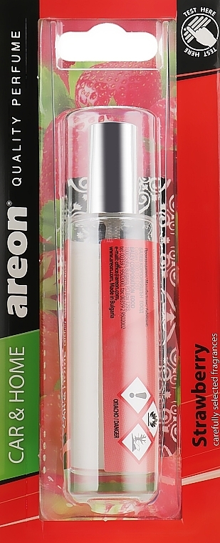 Strawberry Car Fragrance Diffuser - Areon Perfume Strawberry — photo N1