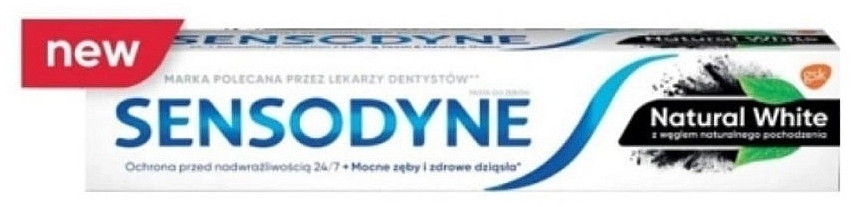 Toothpaste - Sensodyne Natural White — photo N2