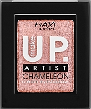Cream Mono Eyeshadow "Chameleon", 2.5 g - Maxi Color Make Up Artist Chameleon Cream Eyeshadow — photo N8