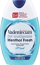 Refreshing Toothpaste 2in1 - Vademecum MentolFresh 2in1 Toothpaste + Mouthwash — photo N8