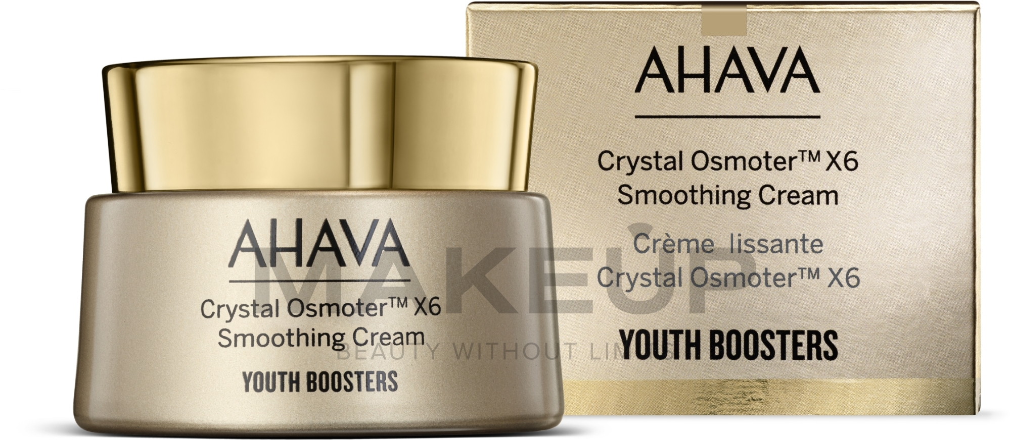 Smoothing Face Cream - Ahava Crystal Osmoter X6 Smoothing Cream — photo 50 ml