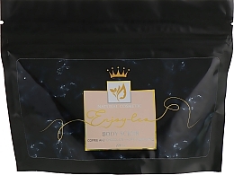 Natural Body Salt Scrub "Coffee & Chocolate" - Enjoy & Joy Enjoy Eco Coffee and Chocolate Body Scrub — photo N1