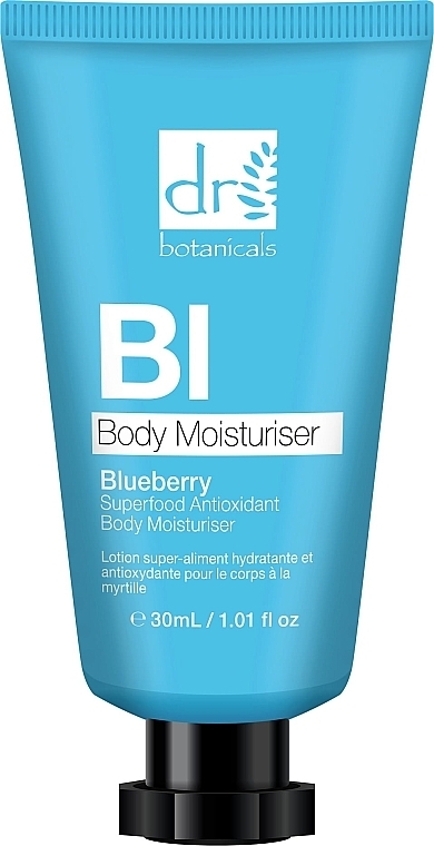 Moisturizing Antioxidant Body Lotion 'Blueberry' - Dr. Botanicals Blueberry Superfood Antioxidant Body Moisturiser — photo N10