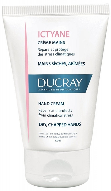 Moisturizing Protective Hand Cream - Ducray Ictyane Hand Cream — photo N8