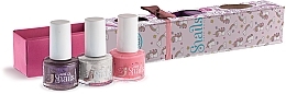 Nail Polish Set - Snails Mini Unicorn (nail/polish/3x7ml) — photo N2