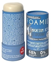 Deodorant Stick - Foamie Magnesium Active Deodorant 48h Fresh Scent — photo N1