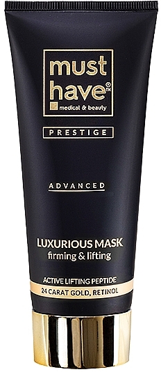 24K Gold Lifting Smoothing Mask - MustHave Prestige Advanced Luxurious Mask Firming & Lifting — photo N1