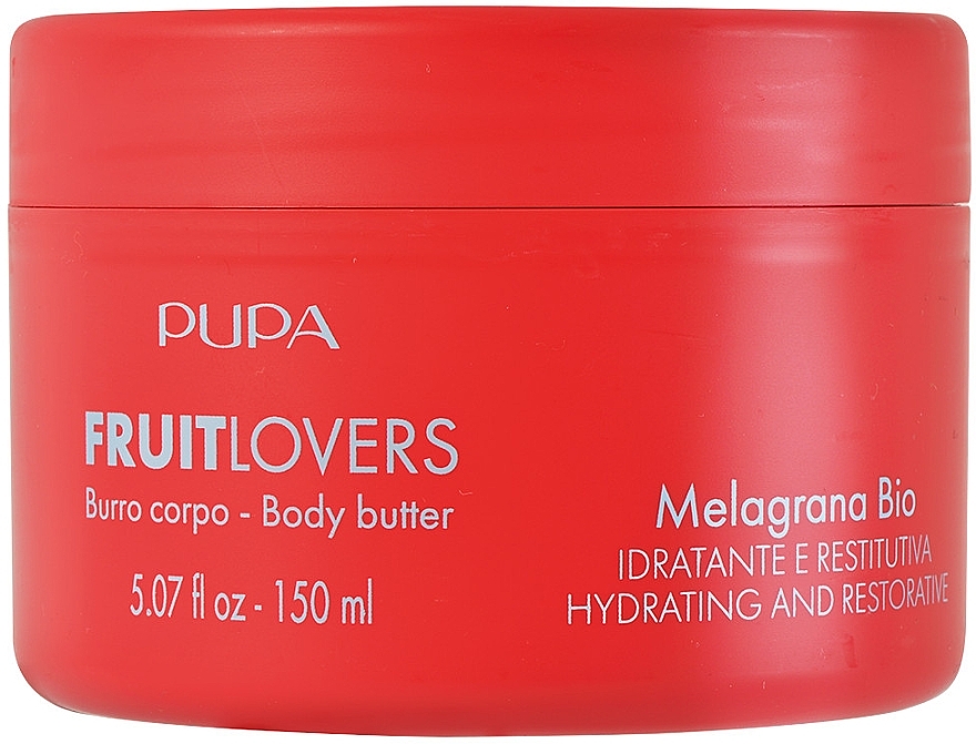 Pomegranate Body Butter - Pupa Fruit Lovers Pomegranate Organic Body Butter — photo N1