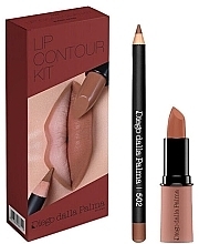 Set - Diego Dalla Palma Lip Contour Kit 502 (lipstick/4g + lip/pencil/1.1g) — photo N1