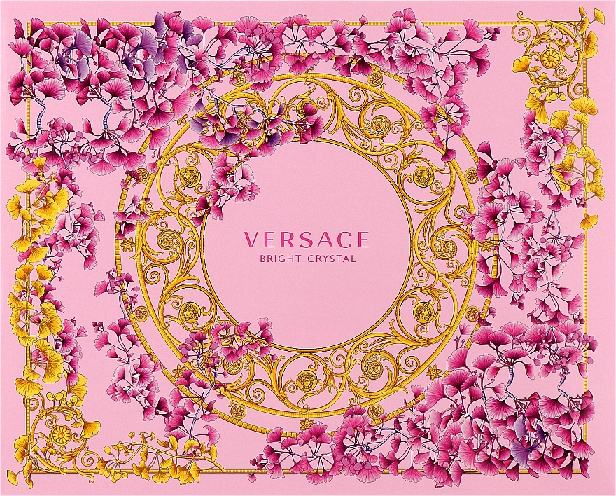 Versace Bright Crystal - Set (edt/50ml + b/l/50ml + s/g/50ml) — photo N3