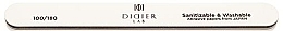 Fragrances, Perfumes, Cosmetics Straight Nail File, 100/180 - Didier Lab