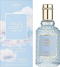 Maurer & Wirtz 4711 Acqua Colonia Intense Pure Breeze Of Himalaya - Eau de Cologne — photo N2