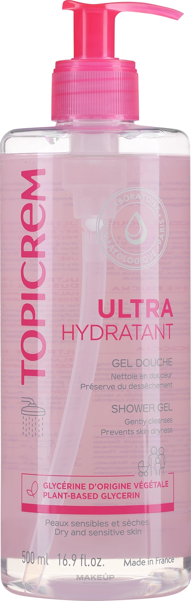 Ultra Hydrating Shower Gel - Topicrem Ultra-Moisturizing Shower Gel — photo 500 ml