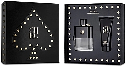 Fragrances, Perfumes, Cosmetics Carolina Herrera CH Men Prive - Set (edt/100ml + ash/balm/100ml)