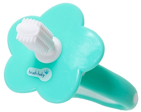 Set: First Toothbrush & Teether, 0-18 months - Brush-Baby My FirstBrush And FirstTeether Set — photo N29