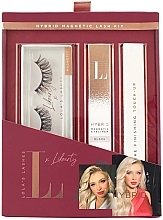 Fragrances, Perfumes, Cosmetics Lola's Lashes x Liberty Red Carpet Hybrid Magnetic Lash Kit (eyeliner/3ml + remover/2.5ml + eyelashes/2pcs) - Set