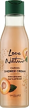 Fragrances, Perfumes, Cosmetics Shower Cream "Oat & Apricot" - Oriflame Love Nature Caring Shower Cream