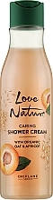 Shower Cream "Oat & Apricot" - Oriflame Love Nature Caring Shower Cream — photo N1