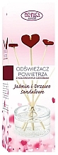 Fragrances, Perfumes, Cosmetics Jasmine and Sandalwood Decorative Reed Diffuser - Pachnaca Szafa