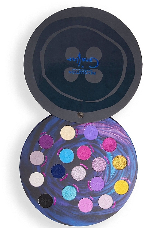 Eyeshadow Palette - Makeup Revolution x Coraline Button Eye Palette — photo N1